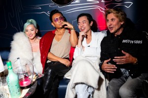 Tina Leung, Prabal Gurung, Ezra J. William and Jonathan Chebanat