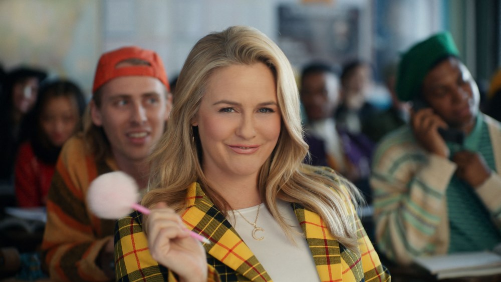 Alicia Silverstone in Rakuten’s 2023 Super Bowl commercial.