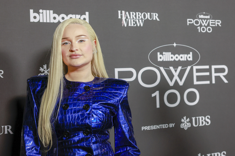 Kim Petras at the Billboard Power 100 event on Feb. 1 in Los Angeles.