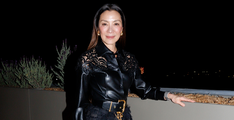 Michelle Yeoh at the Intimate Dinner for Michelle Yeoh by Chef Daniel Boulud in Beverly Hills on Feb. 12.