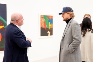 Owen Wilson at Frieze LA