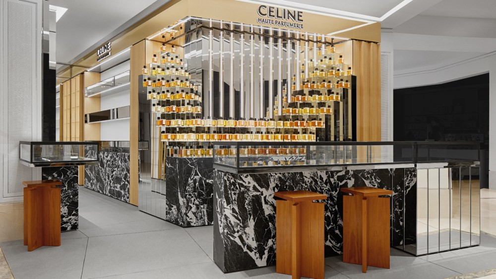 Celine Haute Parfumerie in Le Bon Marché.