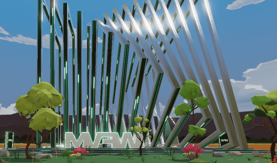 MVFW Decentraland metaverse fashion week