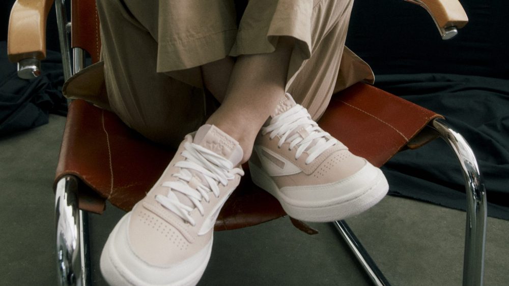 The Women’s Madewell x Reebok Club C 85 sneakers are available now for $80, though they are currently sold out online.