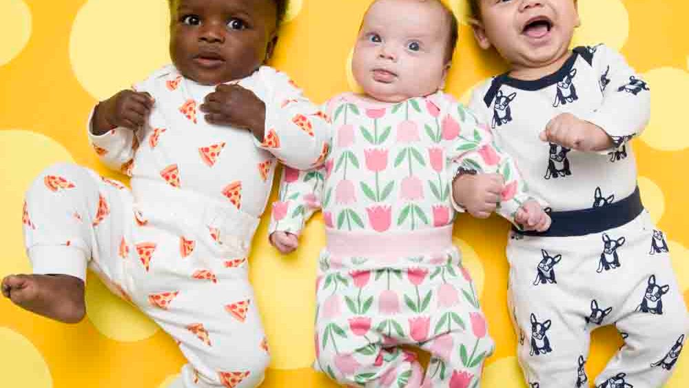 From Walmart's  M+A by Monica + Andy baby collection.