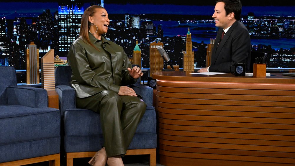Queen Latifah on the Feb. 8 episode of "The Tonight Show Starring Jimmy Fallon."