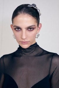 Backstage at Nensi Dojaka RTW Fall 2023