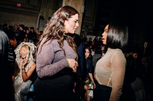 Ashley Graham and Lori Harvey