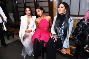 Aoki Lee Simmons, Ming Lee Simmons and Kimora Lee Simmons