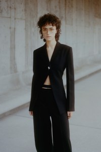 Ella Emhoff modeling Proenza Schouler RTW Fall 2021