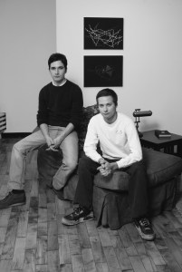 Lazaro Hernandez and Jack McCollough photographed in New York City in 2003