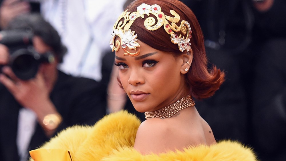 Rihanna attends the "China: Through The Looking Glass" Met Gala in 2015.