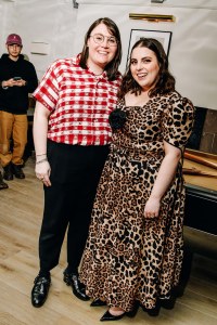 Bonnie Chance Roberts and Beanie Feldstein