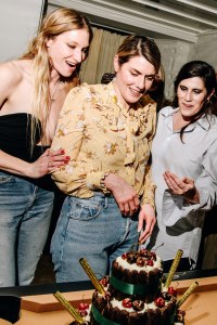 Ashley Furnival, Kate Mulleavy and Laura Mulleavy