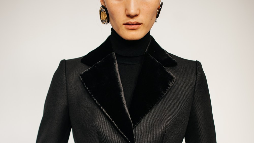 A look from Schiaparelli's fall 2023 ready-to-wear collection.