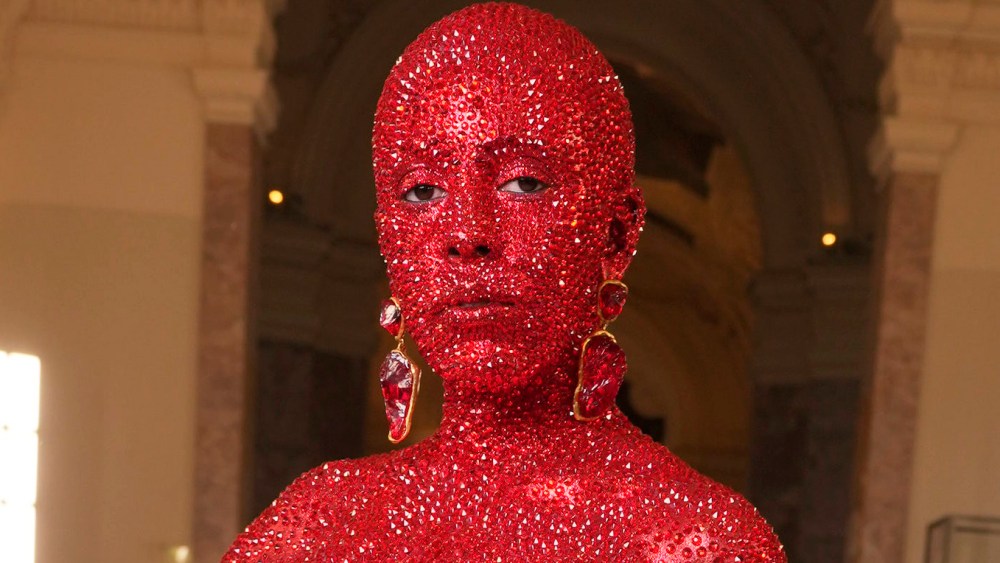 Doja Cat attends the Schiaparelli Couture Spring 2023 show.