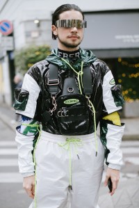 Street style at Milan Fashion Week Fall 2023