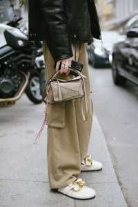 Street style at Milan Fashion Week Fall 2023