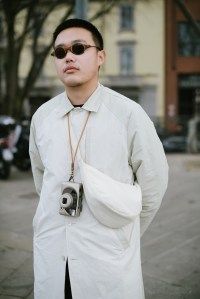Street style at Milan Fashion Week Fall 2023