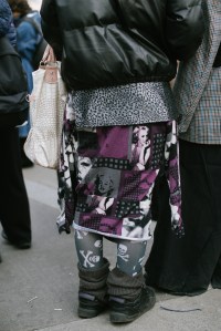 Street style at Milan Fashion Week Fall 2023