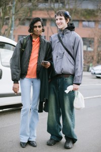Street style at Milan Fashion Week Fall 2023