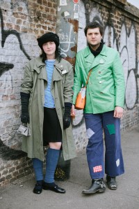 Street style at Milan Fashion Week Fall 2023