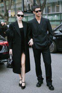 Street style at Milan Fashion Week Fall 2023