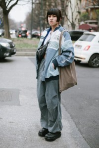 Street style at Milan Fashion Week Fall 2023