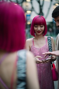Street style at Milan Fashion Week Fall 2023