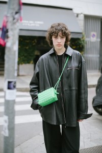 Street style at Milan Fashion Week Fall 2023