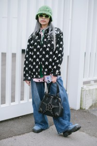 Street style at Milan Fashion Week Fall 2023