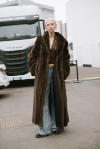 Street style at Milan Fashion Week Fall 2023