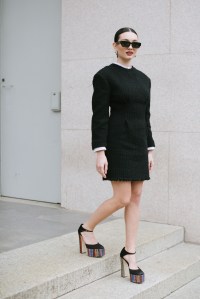 Street style at Milan Fashion Week Fall 2023