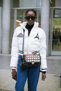 Street style at Milan Fashion Week Fall 2023