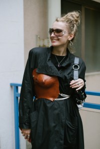 Street style at Milan Fashion Week Fall 2023
