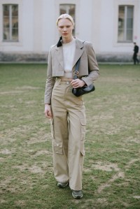 Street style at Milan Fashion Week Fall 2023