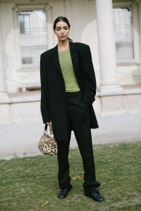 Street style at Milan Fashion Week Fall 2023