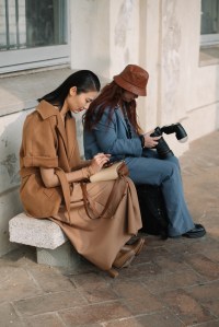 Street style at Milan Fashion Week Fall 2023