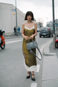 Street style at Milan Fashion Week Fall 2023
