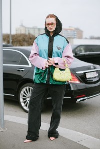 Street style at Milan Fashion Week Fall 2023