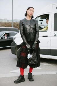 Street style at Milan Fashion Week Fall 2023