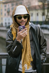 Street style at Milan Fashion Week Fall 2023