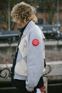 Street style at Milan Fashion Week Fall 2023