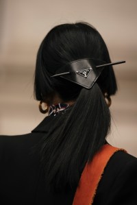 Sophie Sahara/WWDStreet style at New York Fashion Week RTW Fall 2023