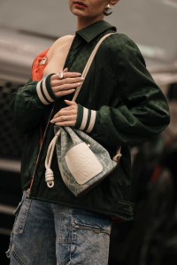 Sophie Sahara/WWDStreet style at New York Fashion Week RTW Fall 2023
