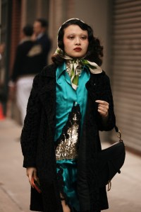 Street style at New York Fashion Week RTW Fall 2023