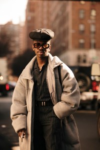 Street style at New York Fashion Week RTW Fall 2023