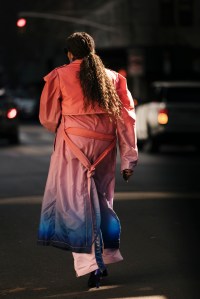 Street style at New York Fashion Week RTW Fall 2023