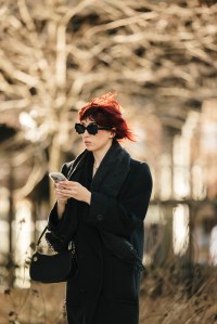 Street style at New York Fashion Week RTW Fall 2023