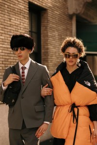 Street style at New York Fashion Week RTW Fall 2023